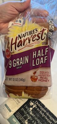 9 Grain Half Loaf Bread