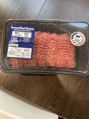 90%/10% Ground Beef Sirloin