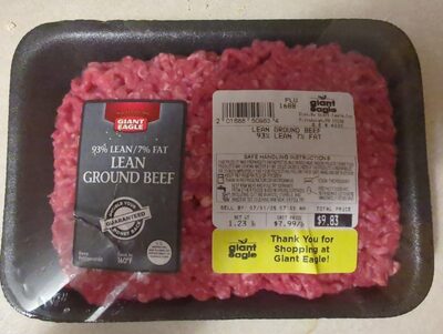 93/7 Ground Beef