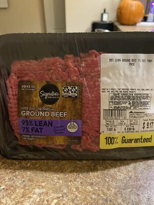 93% Lean Ground Beef