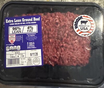 96/4 Extra Lean Ground Beef