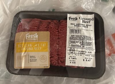 96/4 Lean Ground Beef