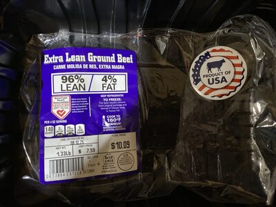 96% Lean Ground Beef