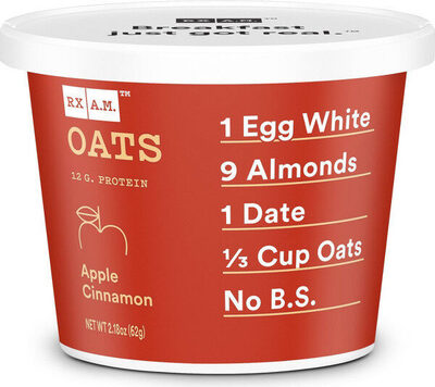 A m apple cinnamon oats