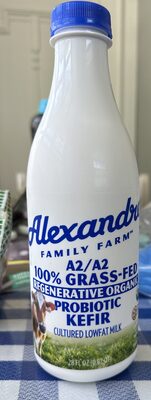 A2/A2 100% Grass Fed Regenerative Organic Probiotic Kefir