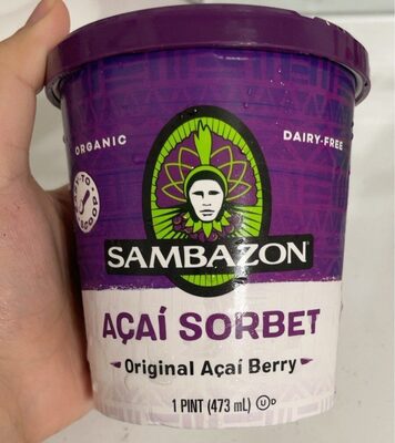 Acai sorbet