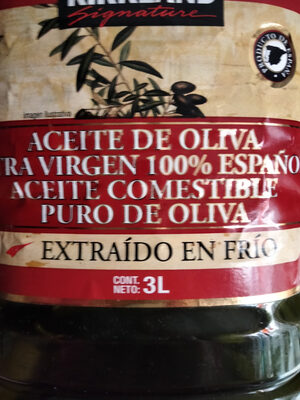 Aceite de oliva extra virgen 100% español aceite comestible puro de oliva.
