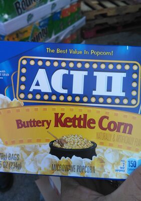 ACT II Buttery Kettle Corn, 8.25 OZ
