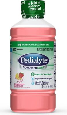 Advancedcare strawberry lemonade electrolyte solution