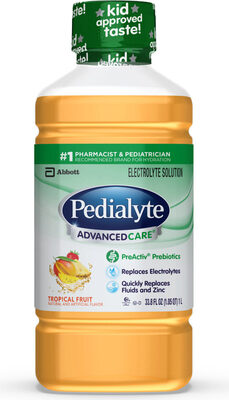 Advancedcare Tropical Fruit 1 Liter Bottle 4 Count