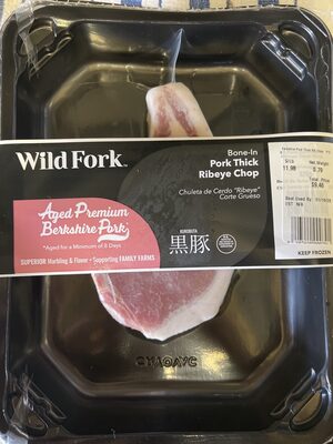 Aged Berkshire Pork Bone-In Thick Ribeye Chop