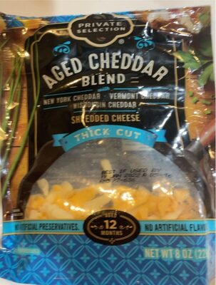 Aged cheddar blend