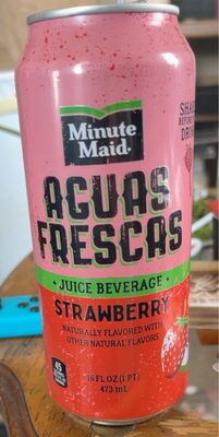 Aguas Frescas Juice Beverage Strawberry