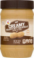 Ahold natural peanut butter spread creamy