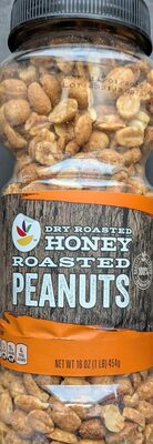 Ahold peanuts dry honey roasted