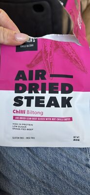 Air Dried Steak Chilli Biltong