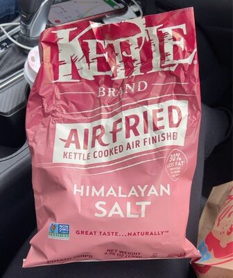 Air Fried Himalayan Salt Potato Chips