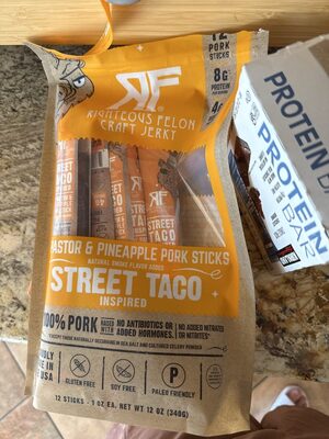 Al Pastor & Pineapple Pork Sticks Street Taco Inspired