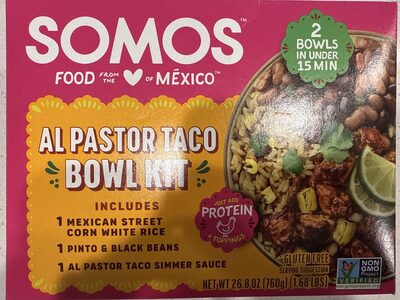 Al Pastor Taco Bowl Kit