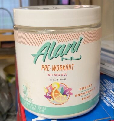 Alani Nu Mimosa pre-workout