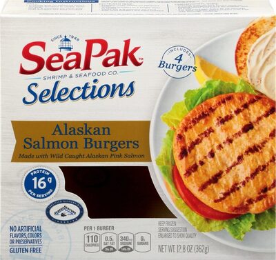 Alaskan Salmon Burgers