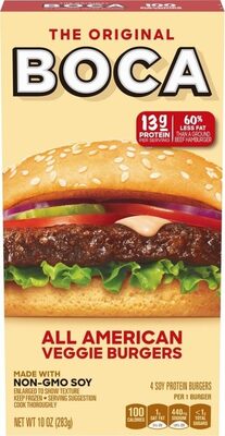 All american classic meatless burger