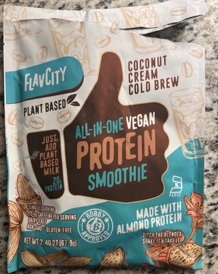 All-in-one Vegan Protein Smoothie, Coconut Cream Brew