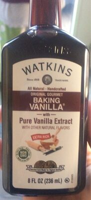 All Natural Handcrafted Original Gourmet Baking Vanilla with Pure Vanilla Extract with Other Natural Flavors