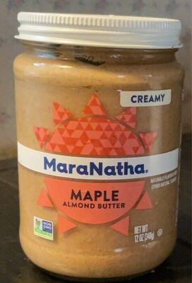 All Natural No Stir Maple Almond Butter Creamy