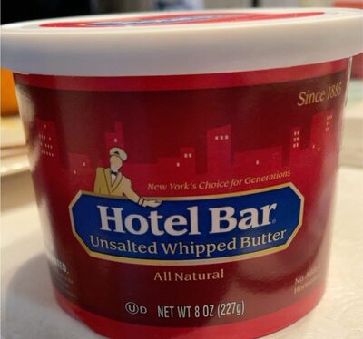 All Natural Unsalted Whipped Butter