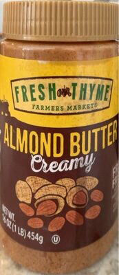 Almond butter creamy