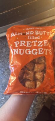 Almond Butter filled Pretzel Nuggets