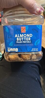 ALMOND BUTTER FILLED PRETZELS