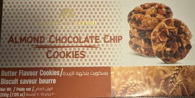 Almond Chocolate Chip Cookies