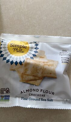 Almond flour crackers