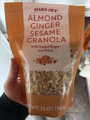 Almond Ginger Sesame Granola
