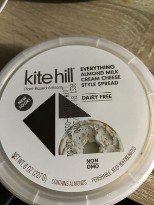 Almond Milk Cream Cheese Style Spread – Everything