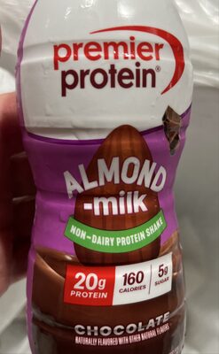 Almond milk protein drink