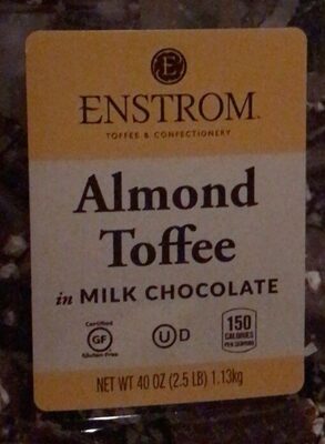 Almond Toffee in Milk Chocolate