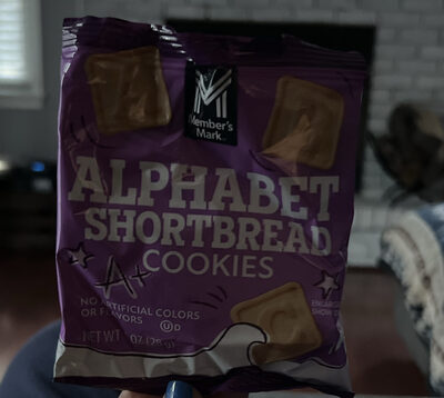 Alphabet Shortbread Cookies