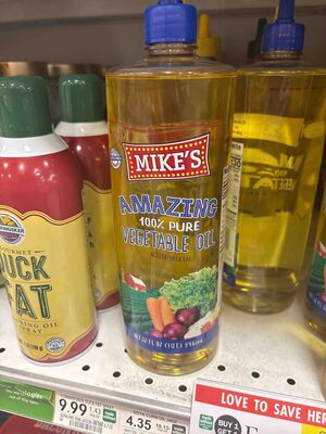 Amazing 100% Pure Vegetable Oil