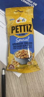 amendoim torrado salgado sem pele