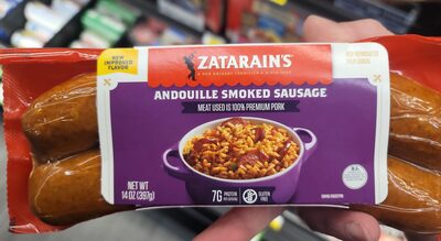 Andouille smoked sausage, andouille