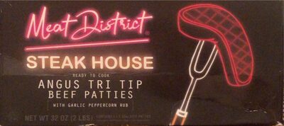 Angus Tri Tip Beef Patties