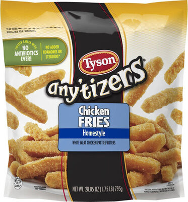 Any'tizers homestyle chicken fries