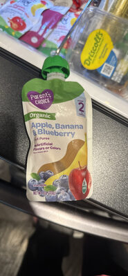 Apple, Banana & Blueberry