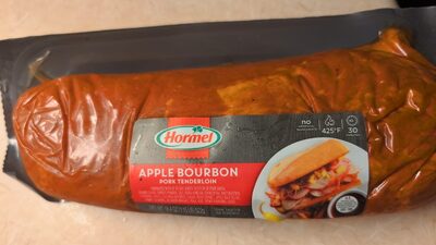 Apple bourbon pork tenderloin, apple bourbon