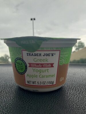 Apple Caramel Greek Whole Milk Yogurt