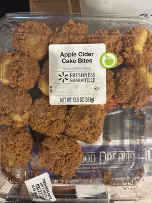 Apple Cider Cake Bites