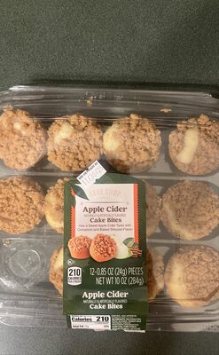 Apple Cider Cake Bites
